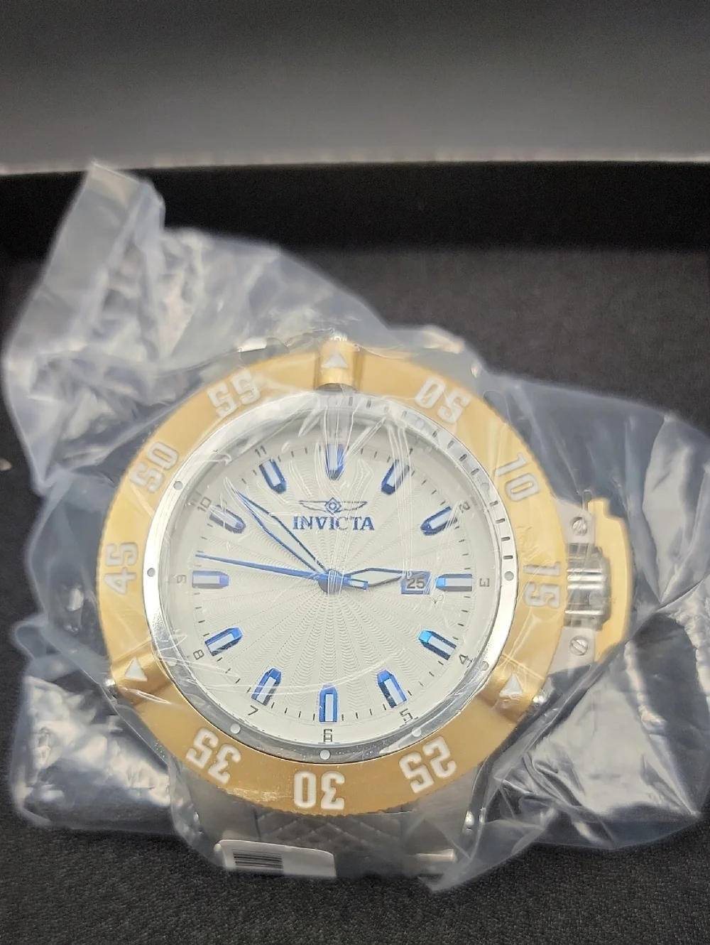 RARE NEW ⌚️ Invicta Subaqua Noma III Men's Watch - 50mm, Gold Blue White 50052